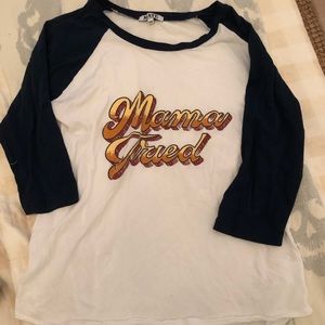 Mama Tried baseball tee